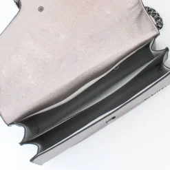 GIANMARCO VENTURI - Tracolla  doppio scomparto con dettaglio metallico sulla patta , colore canna di fucile