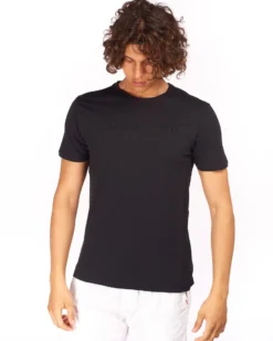 GIANMARCO VENTURI - Tshirt manica corta nera da uomo