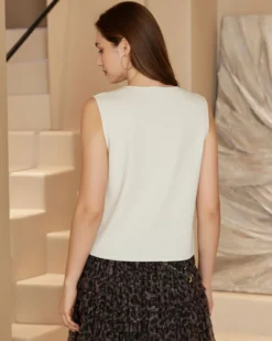 GILET A MAGLIA