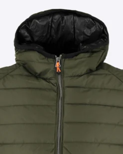 GILET CON CAPPUCCIO RIP STOP