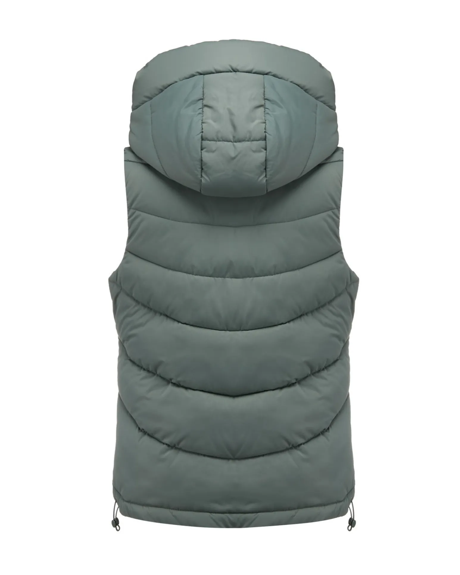 GILET IMBOTTITO CON CAPPUCCIO
