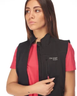 GILET SOFTSHELL LORENA BLACK