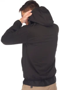 GIUBBINO C/CAPP.SOFTSHELL BLACK