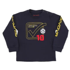 GIVOVA - BABY M TSHIRT MANICA LUNGA LOGO CON PALLONE