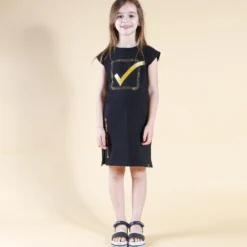 GIVOVA - BIMBA VESTITINO MEZZA MANICA CON SPACCHI