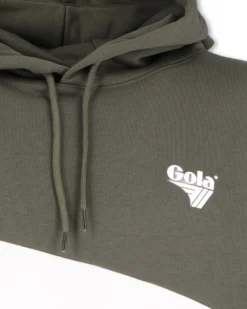 GOLA - Felpa con cappuccio verde militare/panna/nero da uomo