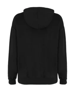 GOLA - FELPA NERA FULL ZIP CON CAPPUCCIO DA DONNA