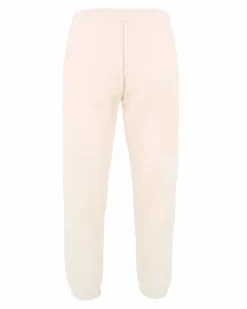 GOLA - Pantalone felpa crema da uomo arricciati