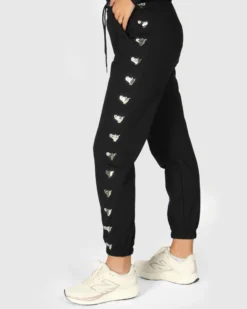 GOLA - PANTALONE FELPA NERO DA DONNA