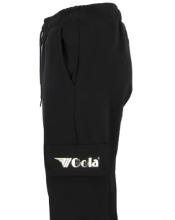 GOLA -PANTALONE NERO DA DONNA CON TASCONI E POLSINO