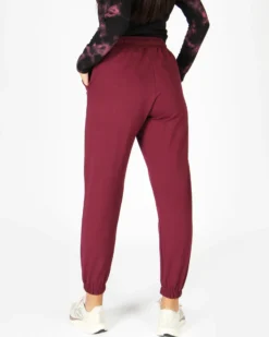 GOLA - PANTALONE VIOLA DA DONNA CON ARRICCIO