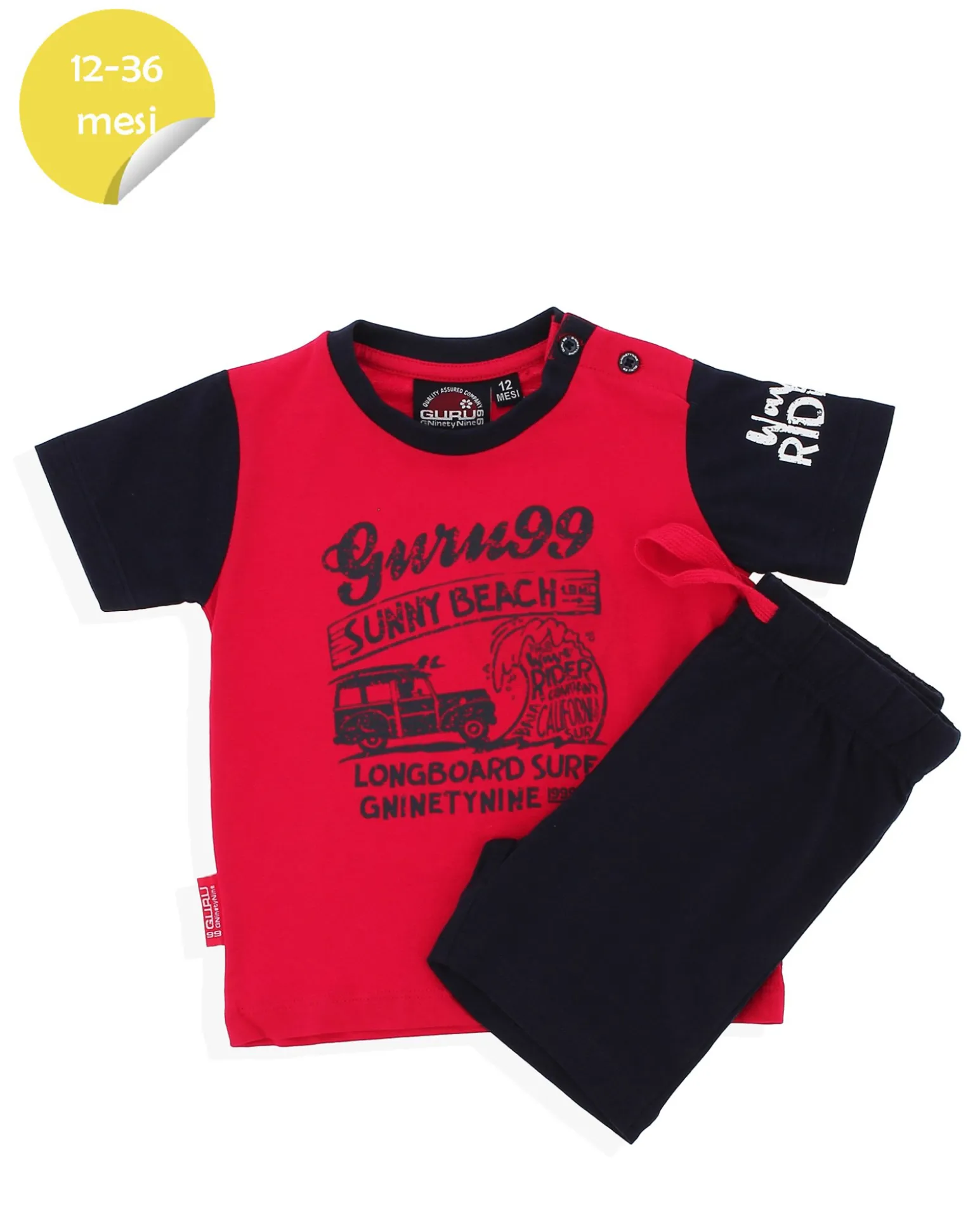 GURU 99 - BABY MASCHIETTO COMPLETO MEZZA MANICA