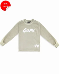 GURU - TSHIRT MANICA LUNGA TAUPE DA RAGAZZO