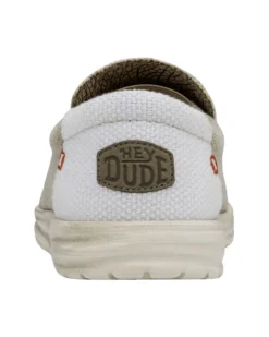 HEY DUDE- SCARPA MIKKA BRAIDED,  BEIGE E BIANCA - 40124-1LB