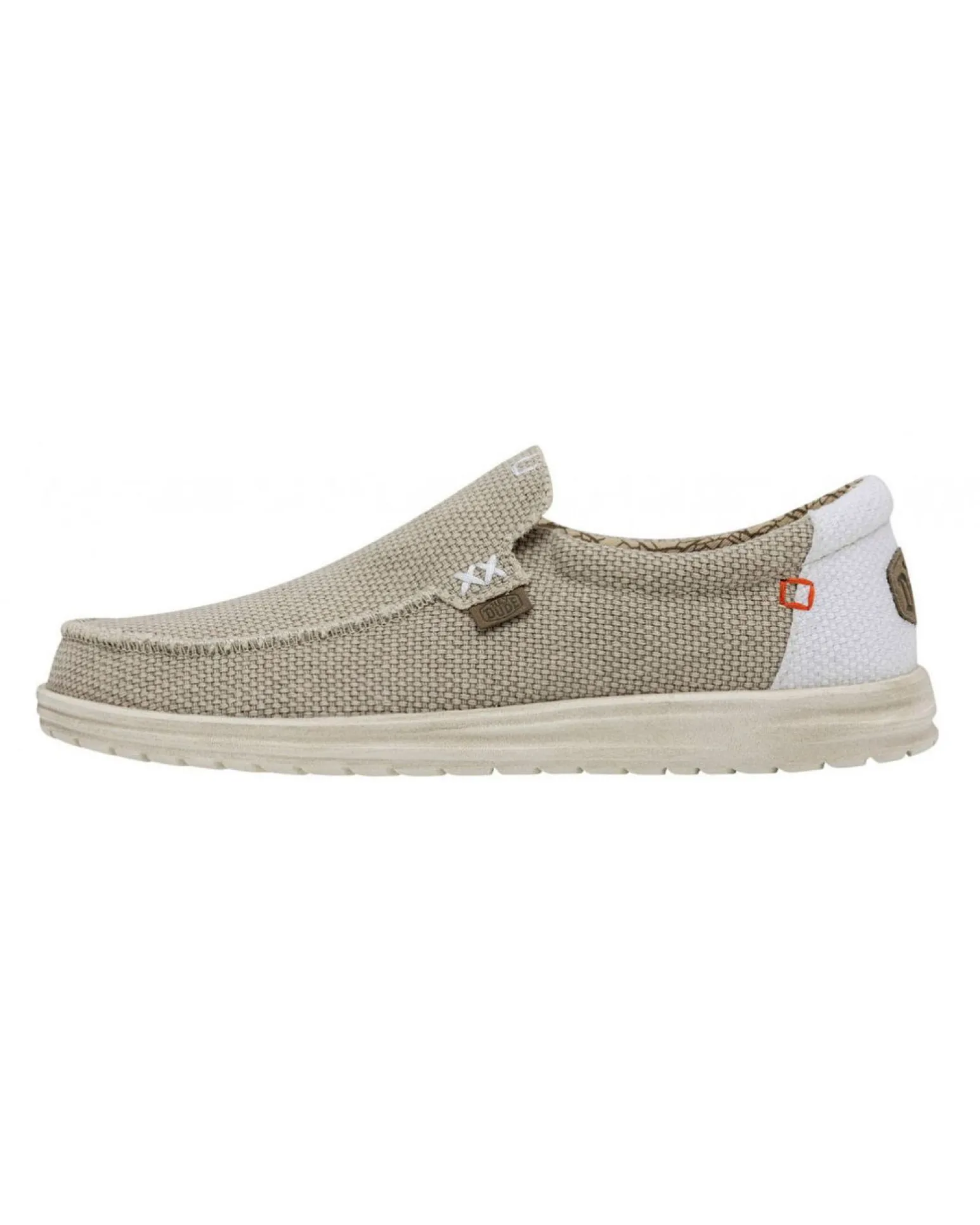 HEY DUDE- SCARPA MIKKA BRAIDED, BEIGE E BIANCA - 40124-1LB