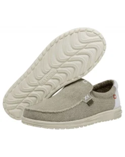 HEY DUDE- SCARPA MIKKA BRAIDED, BEIGE E BIANCA - 40124-1LB