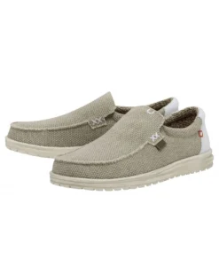 HEY DUDE- SCARPA MIKKA BRAIDED, BEIGE E BIANCA - 40124-1LB