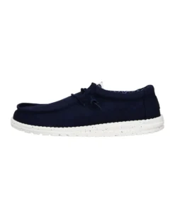 HEY DUDE- SCARPA WALLY STRETCH CANVAS, BLU - 40700-410