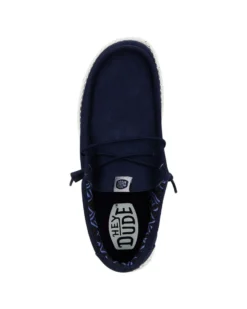 HEY DUDE- SCARPA WALLY STRETCH CANVAS, BLU - 40700-410