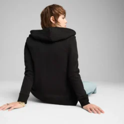 JACKET C/CAPP.ESS FZ HD TR BLACK