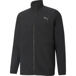 JACKET RUN FAVORITE WOVEN BLACK