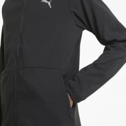 JACKET RUN FAVORITE WOVEN BLACK