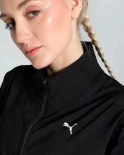 JACKET WOVEN ELASTIC Q4 BLACK