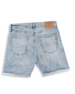 JACK&JONES - Bermuda di jeans Rick original blue denim