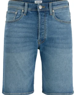 JACK&JONES- Bermuda jeans Rick blue denim