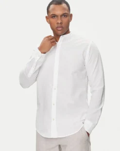 JACK&JONES - Camicia bianca manica lunga