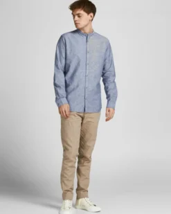 JACK&JONES - Camicia denim manica lunga