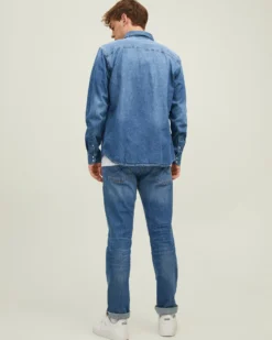 JACK&JONES - CAMICIA DI JEANS SLIM FIT