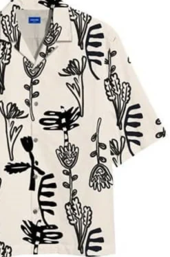 JACK&JONES CAMICIA HAWAIANA DA UOMO