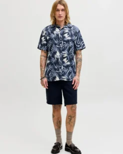 JACK&JONES - Camicia mezza manica Honolulu