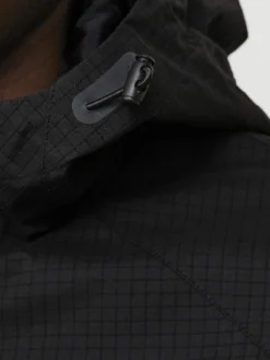 JACK & JONES - GIACCA SOFTSHELL NERA UOMO