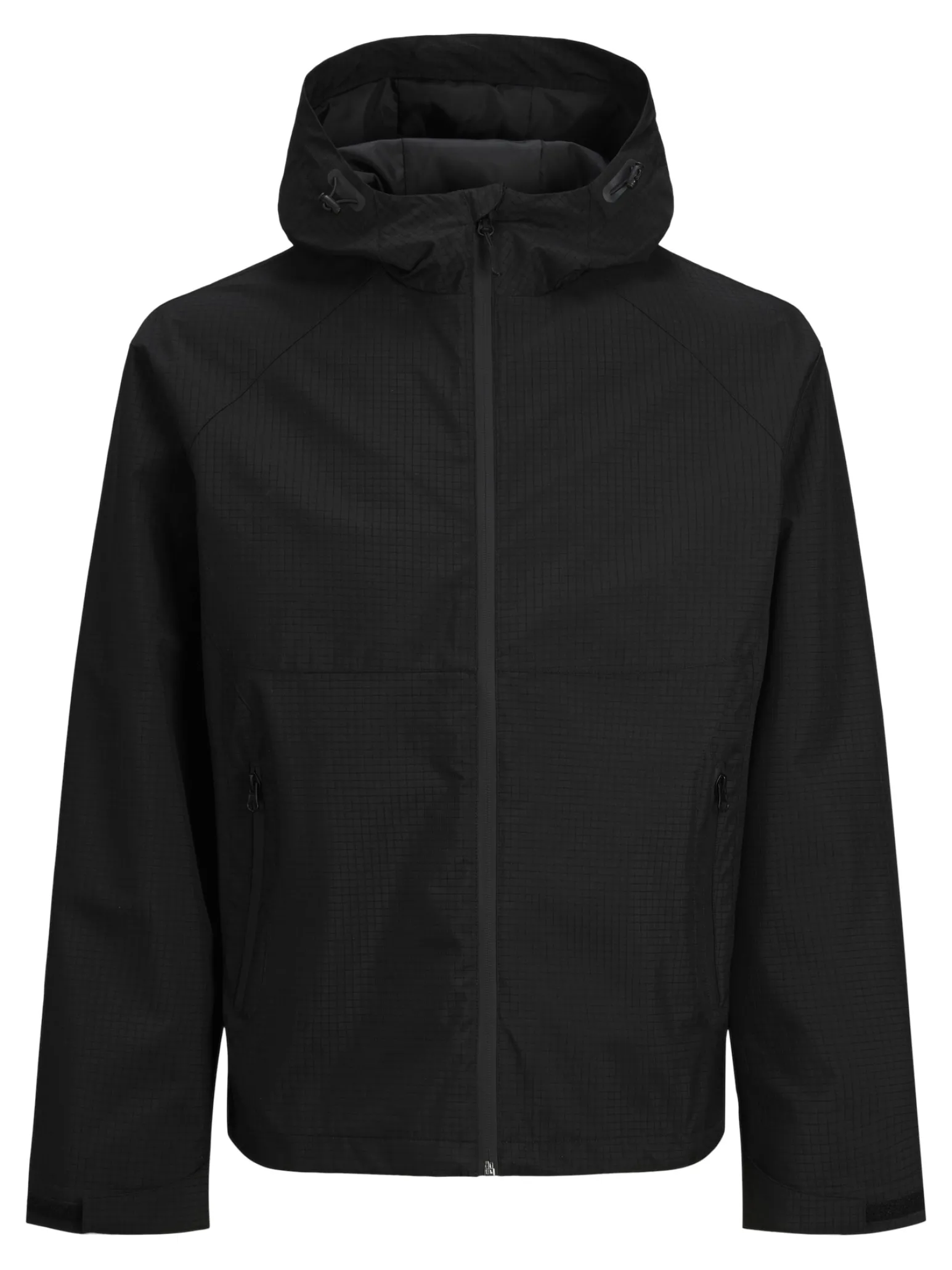JACK & JONES - GIACCA SOFTSHELL NERA UOMO