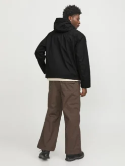 JACK & JONES - GIACCA SOFTSHELL NERA UOMO