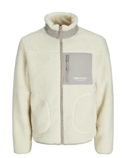 JACK&JONES - GIACCA TEDDY BIANCA