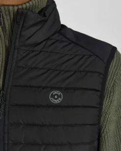 JACK&JONES - GILET 100GR JJEMULTI BODYWARMER COLLAR