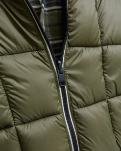 JACK&JONES - Giubbino con cappuccio brook reversibile nero