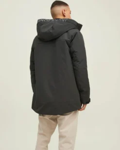 JACK&JONES - GIUBBINO PARKA UOMO NERO
