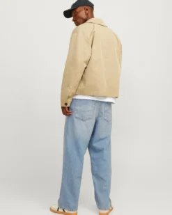 JACK&JONES - JEANS CHIARO DA UOMO 5 TASCHE EXTRA BAGGY