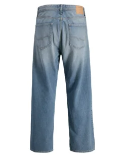 JACK&JONES - JEANS 5 TASCHE BLUE DENIM SABBIATO BAGGY ALEX  DA UOMO