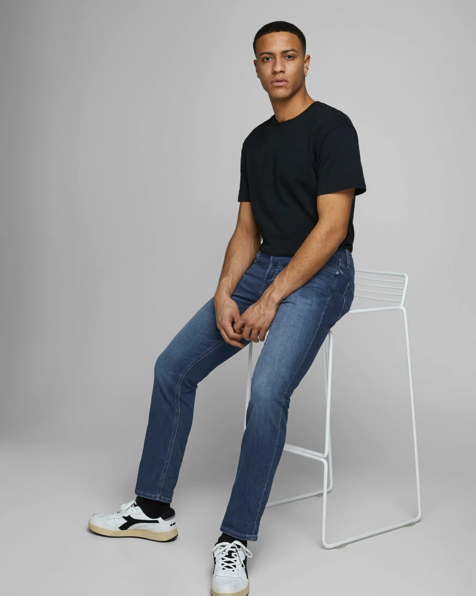 JACK&JONES - JEANS UOMO BLUE DENIM
