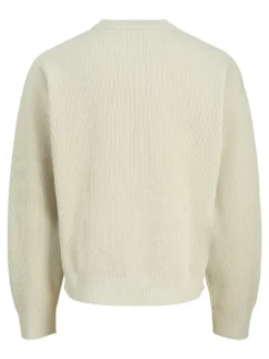 JACK&JONES - MAGLIA MANICA LUNGA DA UOMO UNION BEIGE