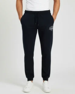 JACK&JONES - PANTALONE FELPA BLU DA UOMO GORDON MAKOTO