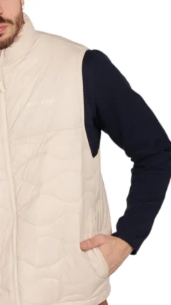 JACK & JONES - SMANICATO BEIGE DA UOMO RESISTENTE ALL'ACQUA