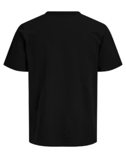 JACK&JONES - Tshirt manica corta college nera con logo