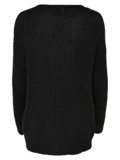 JACQUELINE DE YONG - MAGLIONE A MAGLIA DONNA NERO