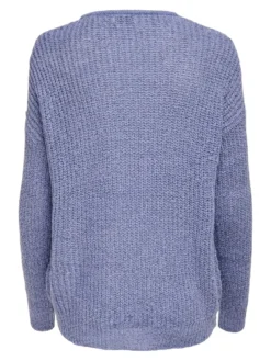 JACQUELINE DE YONG - MAGLIONE A MAGLIA DONNA LILLA